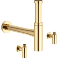 Wellsee Drainage System 182148001, угловой (2 шт, золото) Image #4