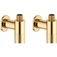 Wellsee Drainage System 182148001, угловой (2 шт, золото)