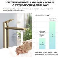 Wellsee ICON! for life 182308000, отдельностоящий (золотой) Image #3