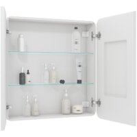 Континент Шкаф с зеркалом Elliott Led 80x80 (с датчиком движения) Image #8