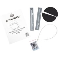 MAUNFELD Gloria 60 (нержавеющая сталь/черное стекло) Image #15