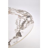 Halmar Garet 120/76 (белый мрамор/черный) Image #9