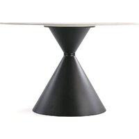 Halmar Garet 120/76 (белый мрамор/черный) Image #6