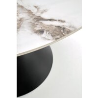 Halmar Garet 120/76 (белый мрамор/черный) Image #8