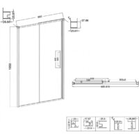 Niagara Nova NG-34-L9CHGR 90x195 (графит/шиншилла стекло) Image #11