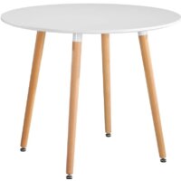 Mio Tesoro ST-025 80x74 (белый/дерево)