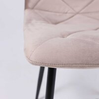 AksHome Gill 94145 (бежевый велюр/черный) Image #7