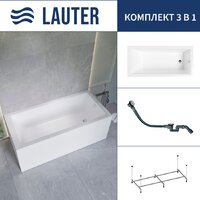 Lauter Athena 170x80 21090080 (с каркасом и сифоном 21Y32002 белый)