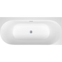 Wellsee Collaro 180x80 28910601R (пристенная ванна (правая) белый глянец, экран, ножки, сифон-автомат хром) Image #4