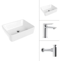 Lauter 21675 + Silk 21CK572С с сифоном 21635CH (хром)