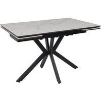 Lepremo AV 2111 МДФ+керамика раздвижной 1200-1800x800 (натуральный глянцевый Gold Jade/черный)