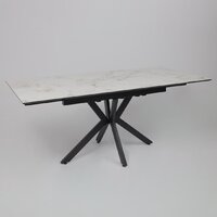 Lepremo AV 2111 МДФ+керамика раздвижной 1200-1800x800 (натуральный глянцевый Gold Jade/черный) Image #20