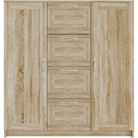 Mio Tesoro Сириус 2 двери и 4 яшика 117x123 2.02.03.350.3 (дуб сонома) Image #3