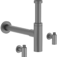 Wellsee Drainage System 182147001, угловой (2 шт, матовый черный) Image #4