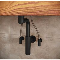 Wellsee Drainage System 182147001, угловой (2 шт, матовый черный) Image #5