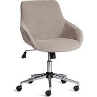 TetChair Dublin хром/вельвет (серый)