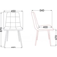 Алвест AV 406-N (бежевый бархат/черный) Image #16