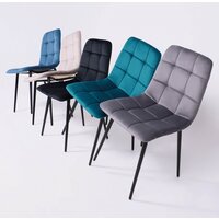 Алвест AV 406-N (бежевый бархат/черный) Image #14