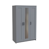 Mio Tesoro Нави 3 двери 2.15.01.080.4 (серый, с зеркалом)