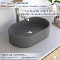 Умывальник Lauter Oliva 21O603G (Grey) - Превью изображения №3 — Интернет-Магазин TECNO.BY