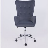 AksHome Bella XL (chrome Kiton 713 Graphite велюр/графит) Image #5