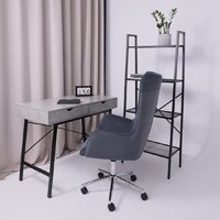 AksHome Bella XL (chrome Kiton 713 Graphite велюр/графит) Image #3