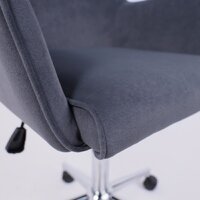 AksHome Bella XL (chrome Kiton 713 Graphite велюр/графит) Image #9