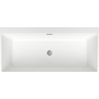 Wellsee Graceful Pro 168x80 230903001 (отдельностоящая ванна белый глянец, экран, ножки, сифон-автомат хром) Image #4