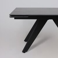 Lepremo AV 2122 МДФ+керамика раздвижной 1400-2000x850 (черный матовый Shakespeare/черный) Image #12