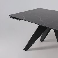 Lepremo AV 2122 МДФ+керамика раздвижной 1400-2000x850 (черный матовый Shakespeare/черный) Image #14