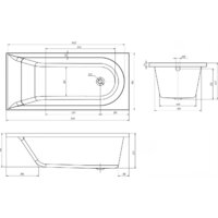 Ванна Asten Readle Orion AR0410-15070 - Превью изображения №5 — Интернет-Магазин TECNO.BY