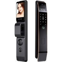 Roome Tuya 3D face intercom Lock 3D face-1 (черный)