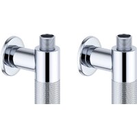 Wellsee Drainage System 182146001, угловой (2 шт, хром)