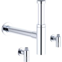 Wellsee Drainage System 182146001, угловой (2 шт, хром) Image #4