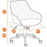 TetChair Dublin хром/вельвет (графит) Image #22