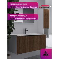  ЗОВ Тумба под умывальник Дублин 100 DU100LWMRM (белый тростник) - Превью изображения №7 — Интернет-Магазин TECNO.BY