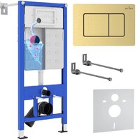 Roxen StounFix Dual Fresh 968409 (c аромадозатором) с кнопкой (брашированное золото)