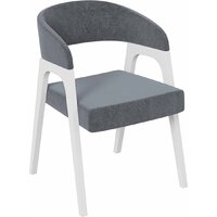 Трия Техас (графит №219 Велюр Jercy graphite/белый матовый)