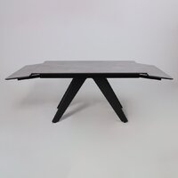 Lepremo AV 2122 МДФ+керамика раздвижной 1400-2000x850 (серый матовый Larka Grey/черный) Image #18