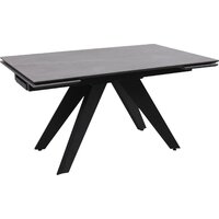 Lepremo AV 2122 МДФ+керамика раздвижной 1400-2000x850 (серый матовый Larka Grey/черный) Image #1