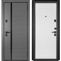 Guard MG75 МДФ/МДФ 87х205 правая (серый/белый ясень)