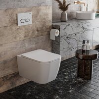 Roxen Cube в комплекте с инсталляцией StounFix Dual Fresh 6 в 1 966075 (кнопка: серый бетон) Image #7