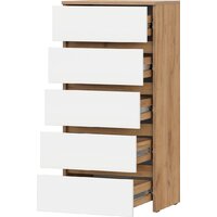 Mio Tesoro Некст 1 5 ящиков (дуб золотой/белый) Image #2