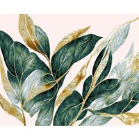 ФРЕЯ Листья с золотом PNB/PLPT-246