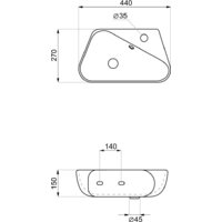 Lavinia Boho Bathroom Sink Slim 33311070 Image #6