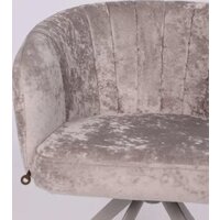 Стул с подлокотниками Мамадома Shelly-R 360 (m04 Grey Beige Lux/капучино) - Превью изображения №9 — Интернет-Магазин TECNO.BY
