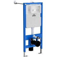 Roxen Cube Bidet One Rimless 6 в 1 StounFix Dual Fresh 640526 (белое стекло) Image #3