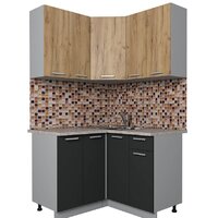 Интерлиния Мила Лайт 1.2x1.2 (дуб золотой-антрацит-дуб бунратти)