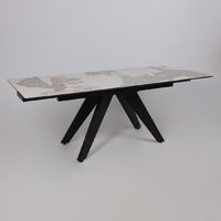 Lepremo AV 2122 МДФ+керамика раздвижной 1400-2000x850 (белый глянцевый Pandora/черный) Image #16