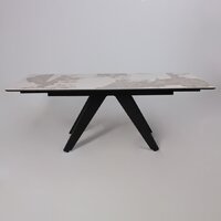 Lepremo AV 2122 МДФ+керамика раздвижной 1400-2000x850 (белый глянцевый Pandora/черный) Image #19